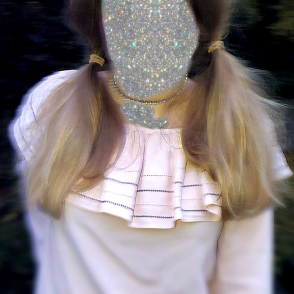 CLUB MONACO RUFFLE TOP - Picture 2 of 3